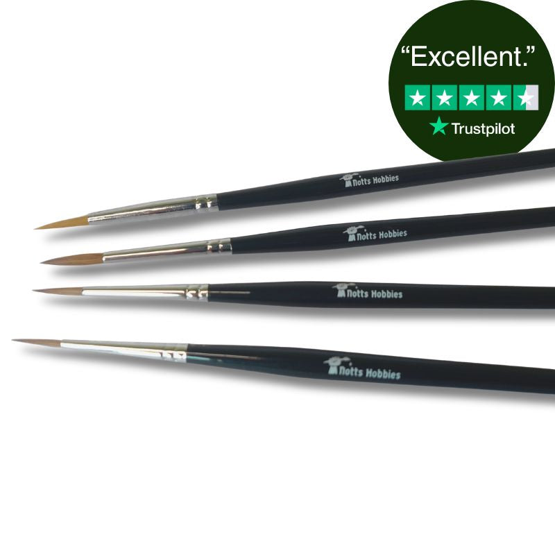 Notts Hobbies Complete Brush Set