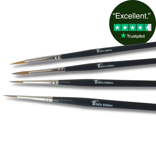Notts Hobbies Complete Brush Set